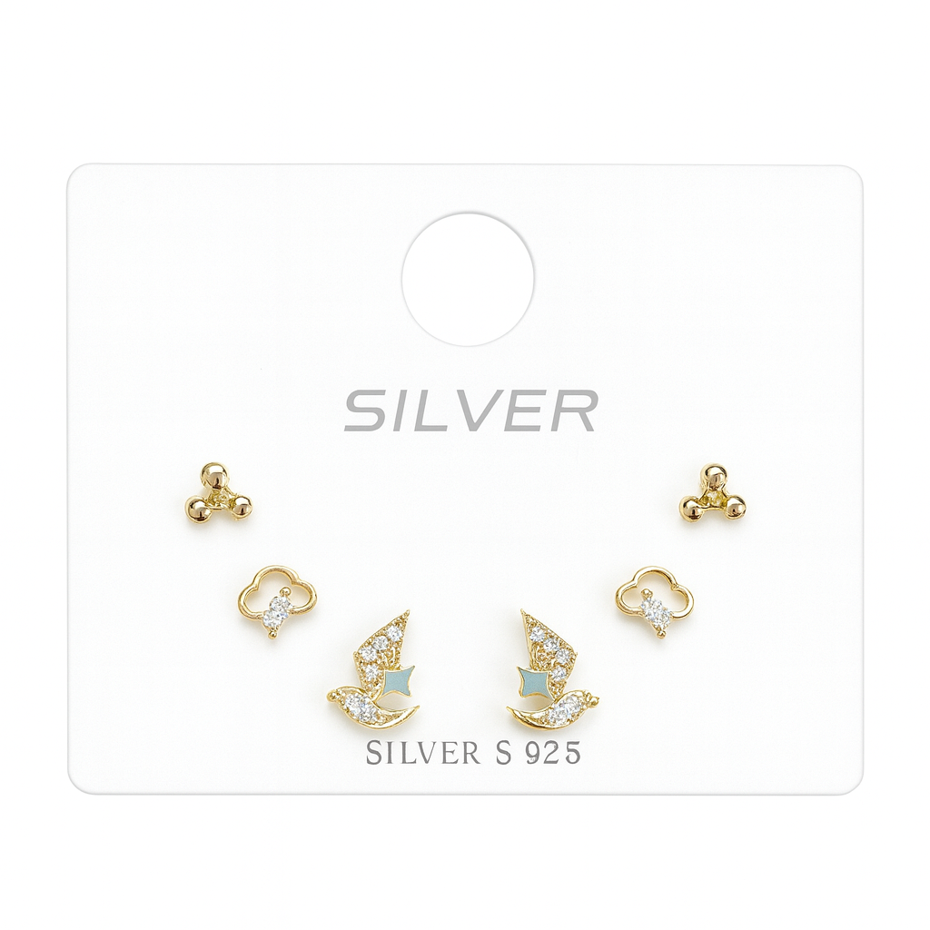3 SETS EARRINGS 3S61