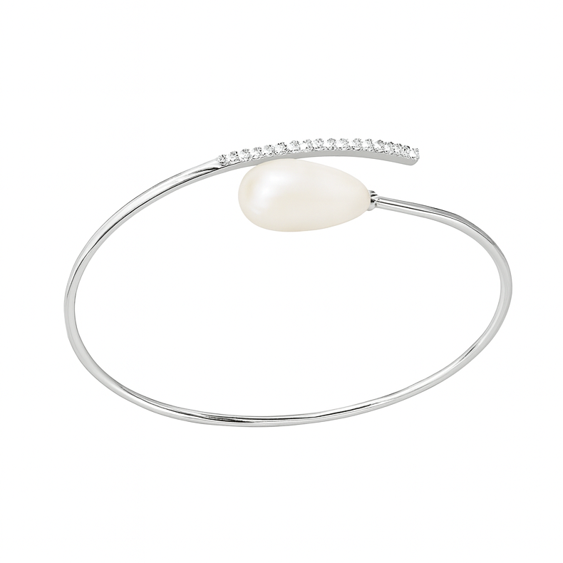 M209 SILVER 925 PEARL BRACELET 5g