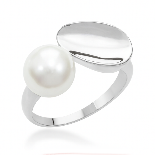 M215 SILVER 925 PEARL RING 3.8g