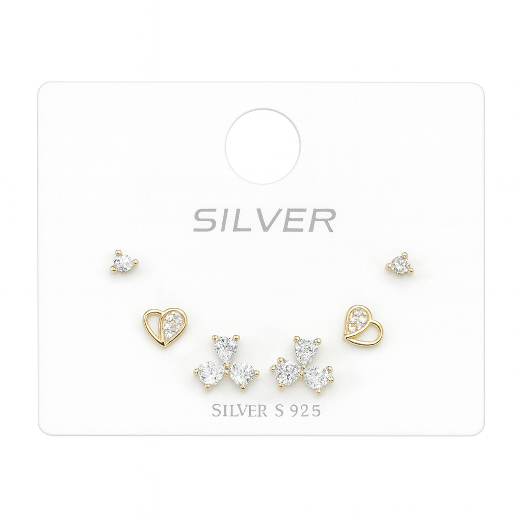 3 SETS EARRINGS 3S55