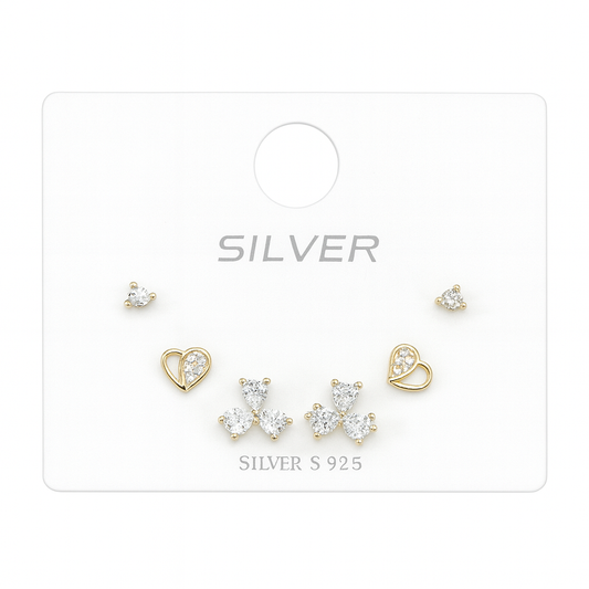 3 SETS EARRINGS 3S55